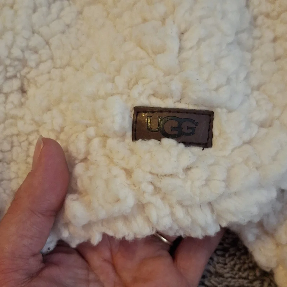 UGG Ivory Sherpa Dog Pajamas